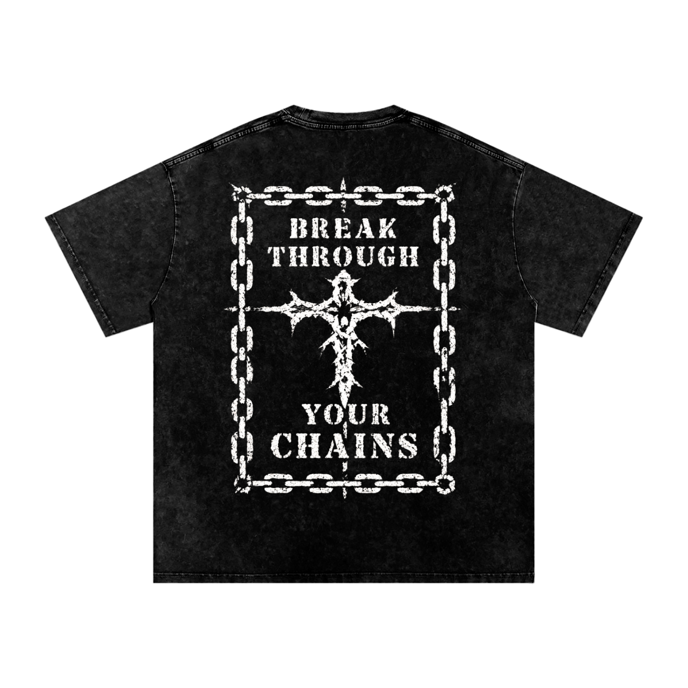 Break your chains Snow Washed T-Shirt