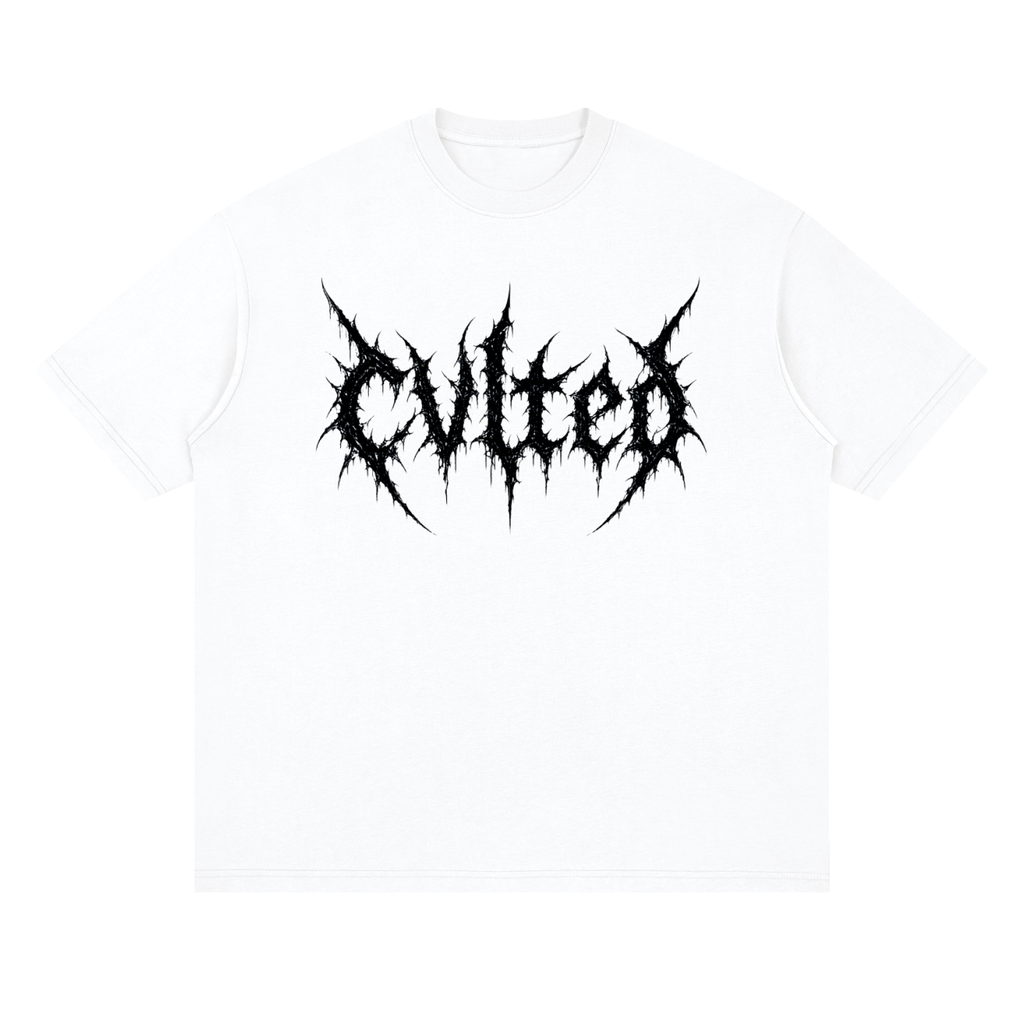 White Cvlted Street tee