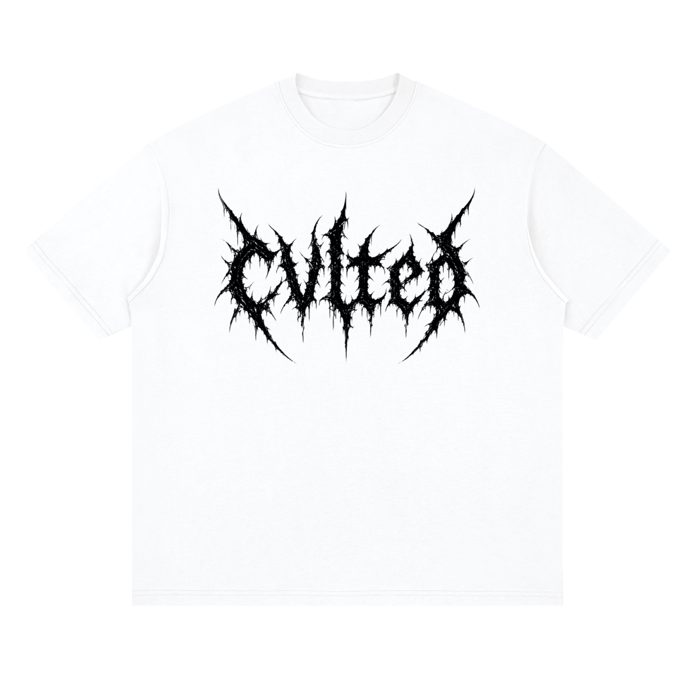 White Cvlted Street tee