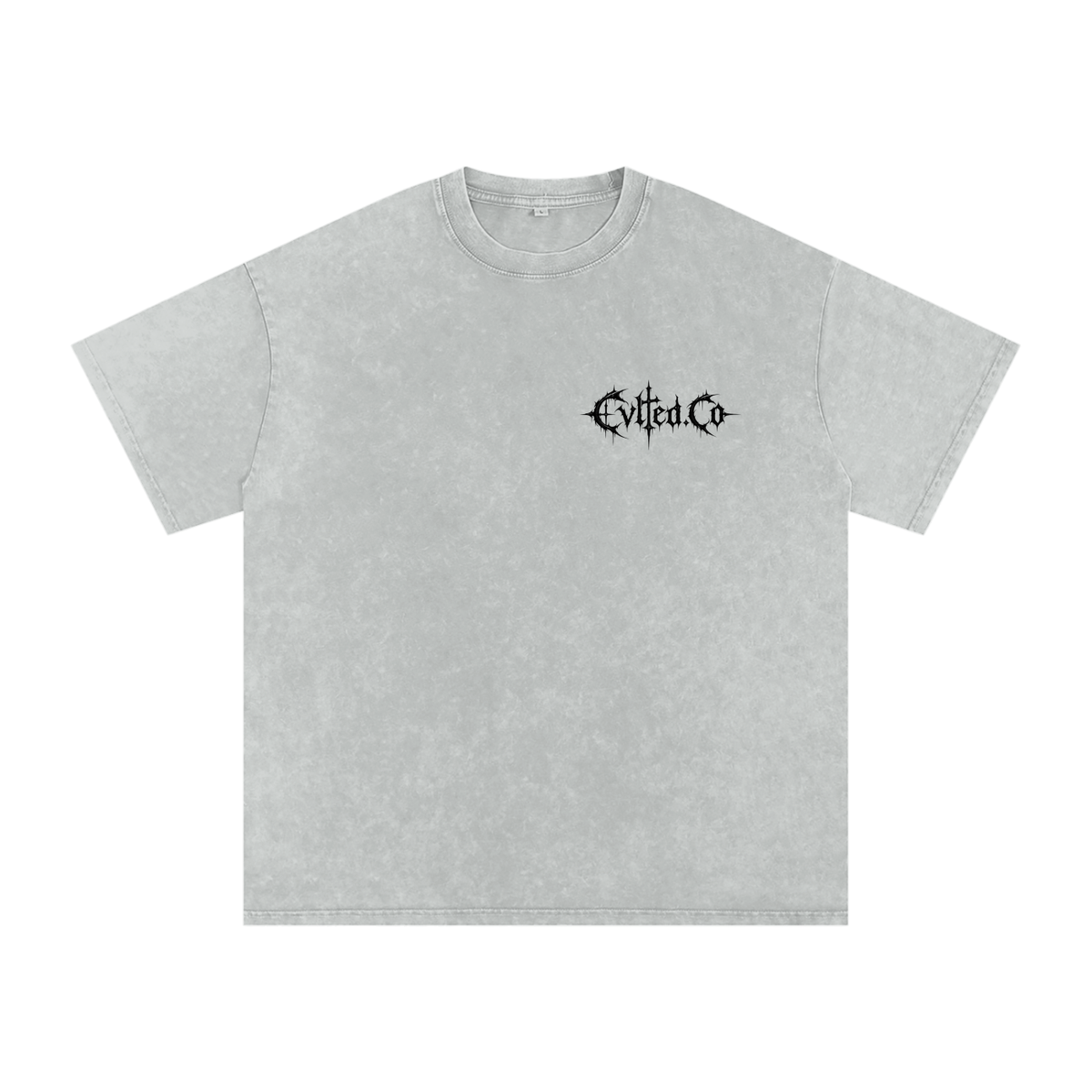 Cvlted Step Up Snow Washed Oversized Cotton T-Shirt