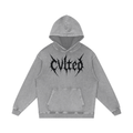 Grey Cvlted Stone Wash Hoodie